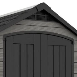 7' X 7' Keter Premier Plastic Garden Shed (2.29m X 2.23m) -Halls || Lifetime || Keter Sales 12 249198 7x7 keter premier feature7 min