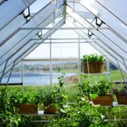 10' X 20' Palram Canopia Balance Silver Large Greenhouse (3.04m X 6.04m) -Halls || Lifetime || Keter Sales 15 707012 10x20 pc balance feature min