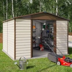 10' X 12' Yardmaster Shiplap Metal Shed (3.03m X 3.78m)