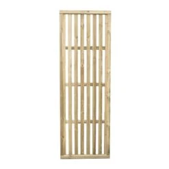 Forest 6' X 2' Pressure Treated Vertical Slatted Garden Screen Panel (1.8m X 0.6m) 6 Forest 6' X 2' Pressure Treated Vertical Slatted Garden Screen Panel (1.8m X 0.6m) -Halls || Lifetime || Keter Sales 3 vslatts2 cutout min
