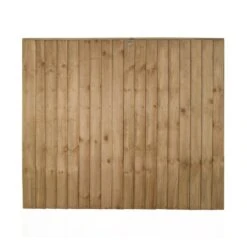 Forest 6' X 5' Pressure Treated Vertical Closeboard Fence Panel (1.83m X 1.52m) -Halls || Lifetime || Keter Sales 4 vbp65ptr cutout min