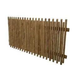 Forest 6' X 3' Pressure Treated Contemporary Picket Fence Panel (1.83m X 0.9m) -Halls || Lifetime || Keter Sales 5 contpf cutout min