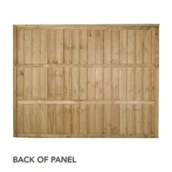 Forest 6' X 5' Pressure Treated Vertical Closeboard Fence Panel (1.83m X 1.52m) -Halls || Lifetime || Keter Sales 6 vbp65ptr cutout min