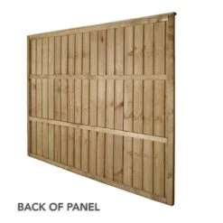 Forest 6' X 5' Pressure Treated Vertical Closeboard Fence Panel (1.83m X 1.52m) -Halls || Lifetime || Keter Sales 7 vbp65ptr cutout min
