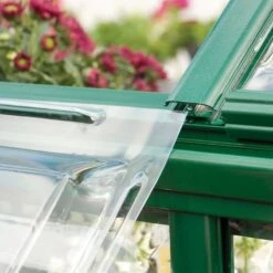 6'x8' Palram Canopia Harmony Walk In Green Polycarbonate Greenhouse (1.8x2.4m) -Halls || Lifetime || Keter Sales 701550 07
