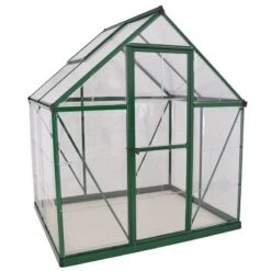 6'x4' Palram Canopia Hybrid Small Green Polycarbonate Greenhouse (1.8x1.2m) 17 6'x4' Palram Canopia Hybrid Small Green Polycarbonate Greenhouse (1.8x1.2m) -Halls || Lifetime || Keter Sales 701652 hybrid 6x4 green cutout
