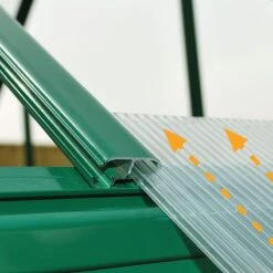 6'x4' Palram Canopia Hybrid Small Green Polycarbonate Greenhouse (1.8x1.2m) 13 6'x4' Palram Canopia Hybrid Small Green Polycarbonate Greenhouse (1.8x1.2m) -Halls || Lifetime || Keter Sales 701652 hybrid 6x4 green sliding panels