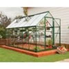 6'x12' Palram Canopia Hybrid Large Walk In Green Polycarbonate Greenhouse (1.8x3.6m)