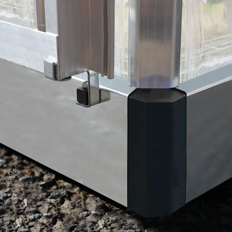 6'x14' Palram Canopia Hybrid Large Walk In Silver Polycarbonate Greenhouse (1.8x4.2m) 5 6'x14' Palram Canopia Hybrid Large Walk In Silver Polycarbonate Greenhouse (1.8x4.2m) - Image 5