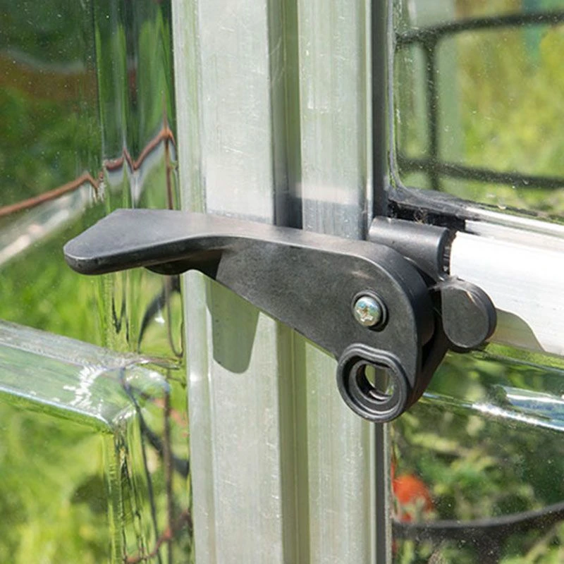 6'x14' Palram Canopia Hybrid Large Walk In Silver Polycarbonate Greenhouse (1.8x4.2m) 6 6'x14' Palram Canopia Hybrid Large Walk In Silver Polycarbonate Greenhouse (1.8x4.2m) - Image 6