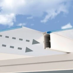 10x14 Palram Canopia Sierra White Patio Cover -Halls || Lifetime || Keter Sales 702640 palram sierra patio cover roof white 3x4 25 sliding panels