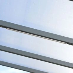 10x18 Palram Canopia Sierra White Patio Cover -Halls || Lifetime || Keter Sales 703123 palram sierra patio cover roof white 3x5 46 lighting3