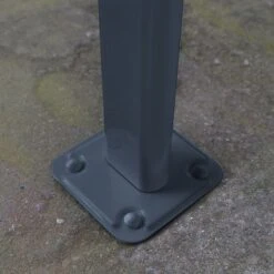 10x24 Palram Canopia Sierra Grey Patio Cover -Halls || Lifetime || Keter Sales 703188 palram sierra patio cover roof grey 3x7 3 anchoring