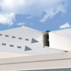 10x24 Palram Canopia Sierra White Patio Cover -Halls || Lifetime || Keter Sales 703194 palram sierra patio cover roof white 3x7 3 sliding panels