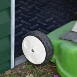 4' X 6' Palram Canopia Dark Green Skylight Plastic Shed (1.21m X 1.77m) -Halls || Lifetime || Keter Sales 703651 skylight shed 4x6 dark green entrance min