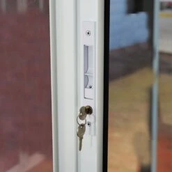 10x18 Palram Canopia SanRemo White Lean-To Conservatory -Halls || Lifetime || Keter Sales 703992 palram supremo lean to conservatory 3x5 46 white lock