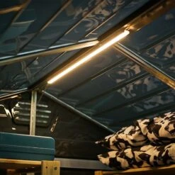 Palram Canopia Garden Lighting System -Halls || Lifetime || Keter Sales 704145 palram canopia garden lighting system insitu4 min