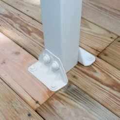 10x14 Palram Canopia Olympia White Patio Cover With Clear Panels -Halls || Lifetime || Keter Sales 704218 palram olympia patio cover roof white 3x4 25 anchoring