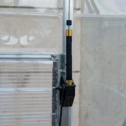 Palram Canopia Rion Automatic Side Louvre Window Opener -Halls || Lifetime || Keter Sales 704269 palram rion auto louvre window4 min