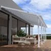 10' X 32' Palram Canopia Olympia White Patio Cover With Clear Panels (2.95m X 9.80m)