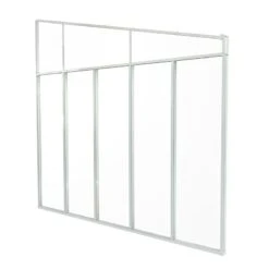 13' Palram Canopia Patio Cover Side Wall Series 4 - White -Halls || Lifetime || Keter Sales 704483 13ft palram patio cover side wall 4 cutout min