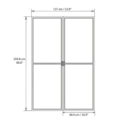 12x12 Palram Canopia Ledro 3600 Enclosed Grey Gazebo 20 12x12 Palram Canopia Ledro 3600 Enclosed Grey Gazebo -Halls || Lifetime || Keter Sales 704745 palram ledro 3600 enclosed grey gazebo drawing3