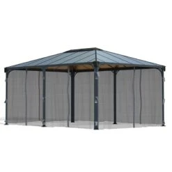 Palram Canopia Gazebo Netting For Milano 4300 And Martinique 5000 Gazebos