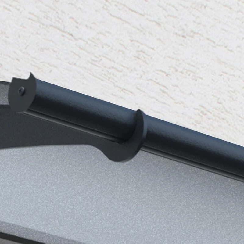 10' X 3' Palram Canopia Altair 3000 Grey Door Canopy (3.02m X 0.92m) 4 10' X 3' Palram Canopia Altair 3000 Grey Door Canopy (3.02m X 0.92m) - Image 4