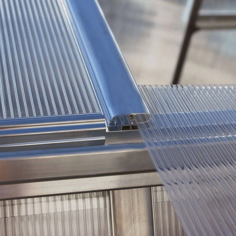 6' X 4' Palram Canopia Mythos Grey Greenhouse (1.85m X 1.26m) 6 6' X 4' Palram Canopia Mythos Grey Greenhouse (1.85m X 1.26m) - Image 6