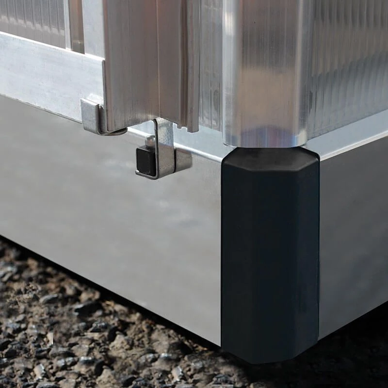 6' X 4' Palram Canopia Mythos Grey Greenhouse (1.85m X 1.26m) 5 6' X 4' Palram Canopia Mythos Grey Greenhouse (1.85m X 1.26m) - Image 5