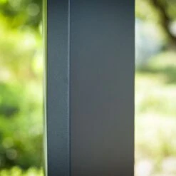 16' X 12' Palram Canopia Dallas 4900 Grey Garden Gazebo (4.88m X 3.64m) -Halls || Lifetime || Keter Sales 706082 16x12 palram dallas 4900 grey garden gazebo close up6 min