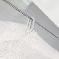 3m X 8.51m Palram Canopia Patio Cover Roof Blinds - White -Halls || Lifetime || Keter Sales 706113 palram patio cover 3m roof blinds white close up3 min