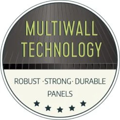 6' X 8' Palram Canopia Rubicon Double Door Plastic Garden Shed - Dark Grey (1.85m X 2.28m) -Halls || Lifetime || Keter Sales 706807bun 6x8 palram rubicon dd plastic shed grey close up2 min