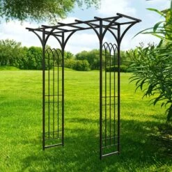 Panacea Gothic Metal Garden Arch 6'9 X 3'9