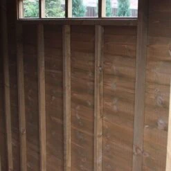 8' X 8' Traditional Shiplap Apex Security Wooden Garden Shed (2.44x2.44m) -Halls || Lifetime || Keter Sales apex security sheds feature4 min 5