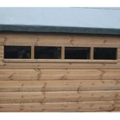 8' X 8' Traditional Shiplap Apex Security Wooden Garden Shed (2.44x2.44m) -Halls || Lifetime || Keter Sales apex security sheds feature7 min 5