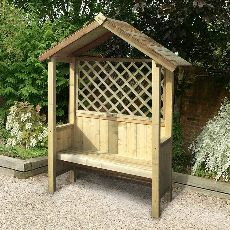 Pantheon Artemis Garden Arbour With Seat 1 Pantheon Artemis Garden Arbour With Seat