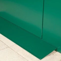 5'2 X 3'7 Asgard Flexistore 1511 Metal Shed (1.58m X 1.1m) -Halls || Lifetime || Keter Sales asgfs1511 5x4 asgard flexistore 1511 metal storage close up3 min 1