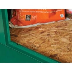 5'2 X 3'7 Asgard Flexistore 1511 Metal Shed (1.58m X 1.1m) -Halls || Lifetime || Keter Sales asgfs1511 5x4 asgard flexistore 1511 metal storage close up6 min 1