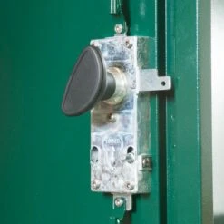 5'2 X 3'7 Asgard Flexistore 1511 Metal Shed (1.58m X 1.1m) -Halls || Lifetime || Keter Sales asgfs1511 5x4 asgard flexistore 1511 metal storage close up8 min 1