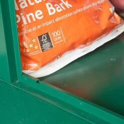 5'2 X 3'7 Asgard Flexistore 1511 Metal Shed (1.58m X 1.1m) -Halls || Lifetime || Keter Sales asgfs1511 5x4 asgard flexistore 1511 metal storage close up9 min 1