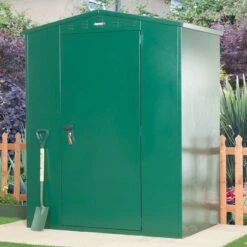 5'2 X 3'7 Asgard Flexistore 1511 Metal Shed (1.58m X 1.1m)