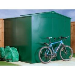 7' X 7' Asgard Gladiator Police Approved Security Metal Shed (2.2m X 2.2m)