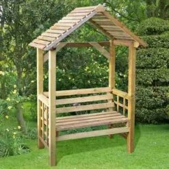 Pantheon Athena Wooden Garden Arbour