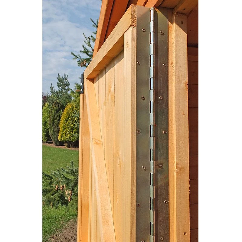 12' X 8' Shire Bison Heavy Duty Double Door Wooden Workshop (3.71m X 2.56m) 7 12' X 8' Shire Bison Heavy Duty Double Door Wooden Workshop (3.71m X 2.56m) - Image 7