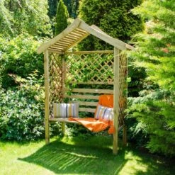 Forest Parisienne Garden Arbour Seat 5'x2' 12 Forest Parisienne Garden Arbour Seat 5'x2' -Halls || Lifetime || Keter Sales bseat1 parisienne arbour