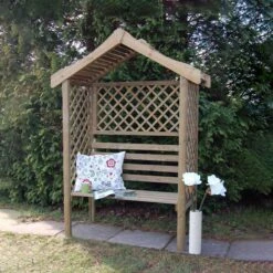 Forest Parisienne Garden Arbour Seat 5'x2' 13 Forest Parisienne Garden Arbour Seat 5'x2' -Halls || Lifetime || Keter Sales bseat1 parisienne arbour 3