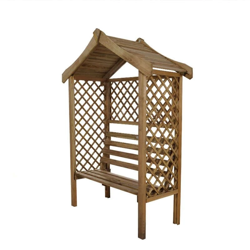 Forest Parisienne Garden Arbour Seat 5'x2' 5 Forest Parisienne Garden Arbour Seat 5'x2' - Image 5