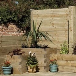 Forest Caledonian Trough Raised Bed 5'11x1'6 (1.8x0.45m) -Halls || Lifetime || Keter Sales cal4501800hd 03