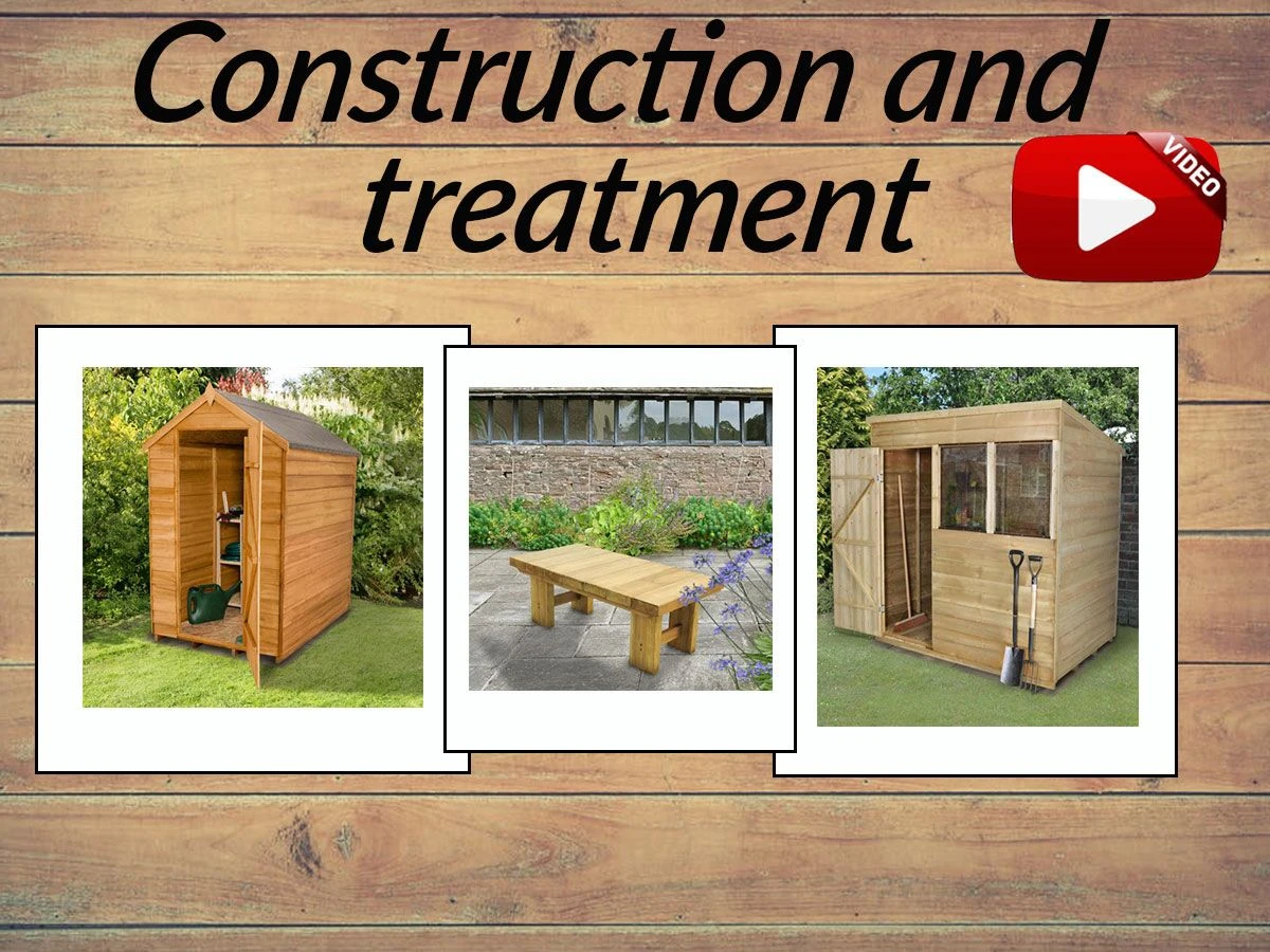 Forest Low Sleeper Wooden Garden Table 4'x2' (1.2x0.6m) 4 Forest Low Sleeper Wooden Garden Table 4'x2' (1.2x0.6m) - Image 4